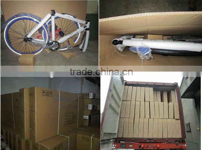 anodized bicycle chainwheel bicycle parts colorful fixed gear bike parts