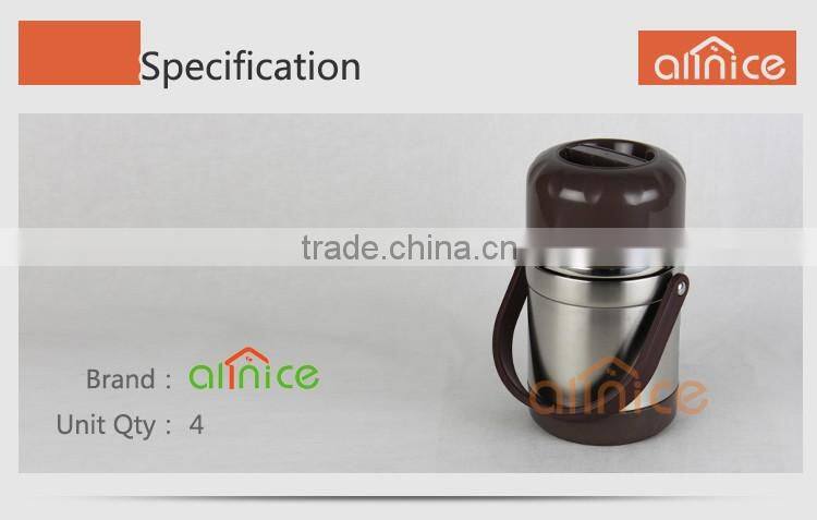 Sealed Stainless Steel Lunch Box Double Insulation Food Vacuum Lunch box/ Thermos Food Jar Lunch Pot