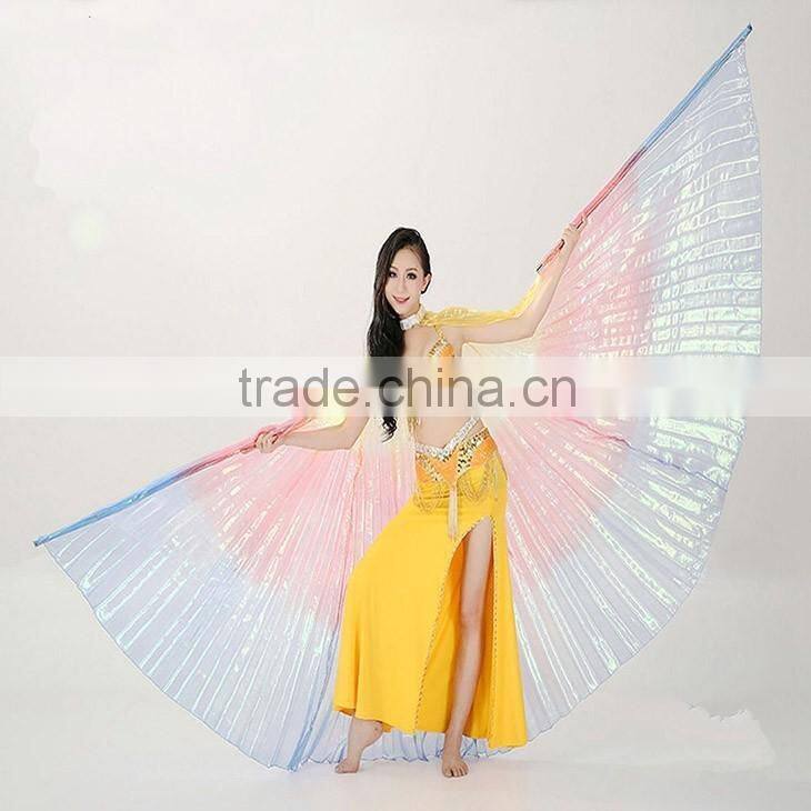2016 Brand New Rainbow Belly Dance Isis Wings Belly Dancing Costume Wing on Sale