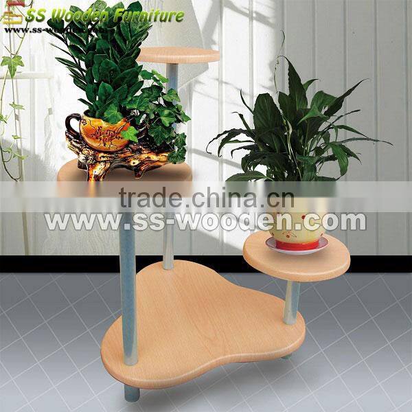 Home decorative beech indoor small plant stand FS-4343725