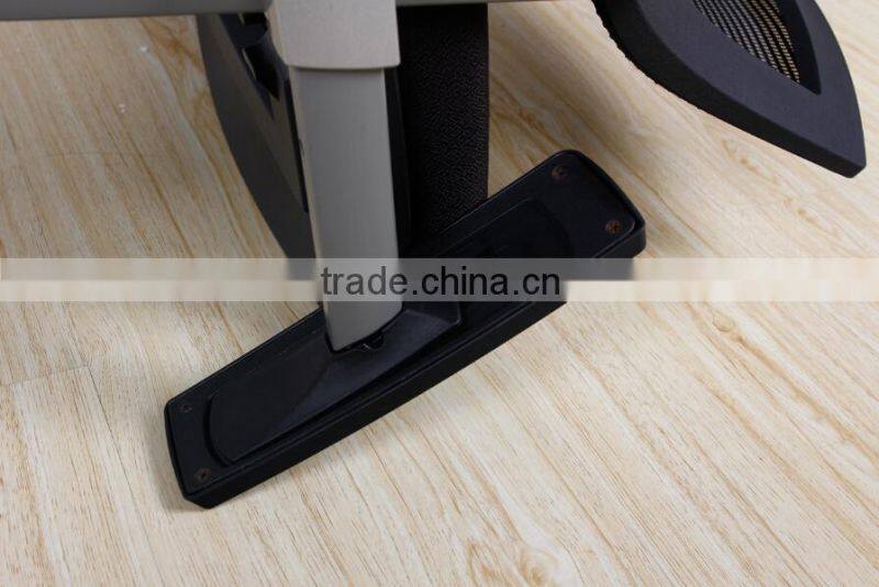 New fabric wholesale folding office news report chair with writing pad 1852b