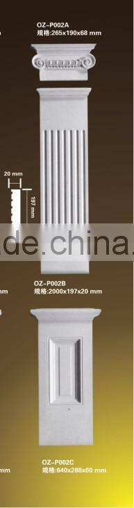 PU Roman colum pillar home decoration building material