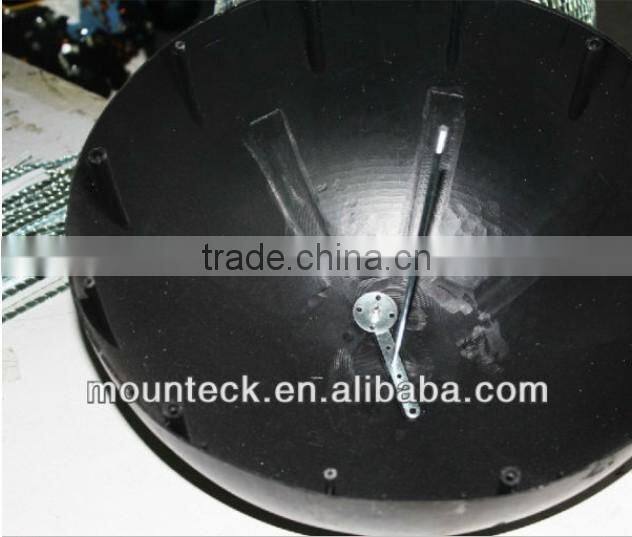 Silver or Black color 30cm/40cm /50/60cm diameter christmas hanging decorating mirror balls With Plastic or Fiberglass core