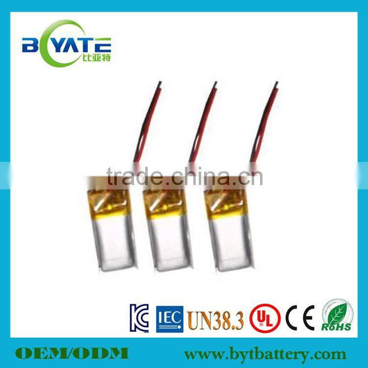 3.7v ultra thin lipo battery portable battery operated wearable devices wireless reverse camera