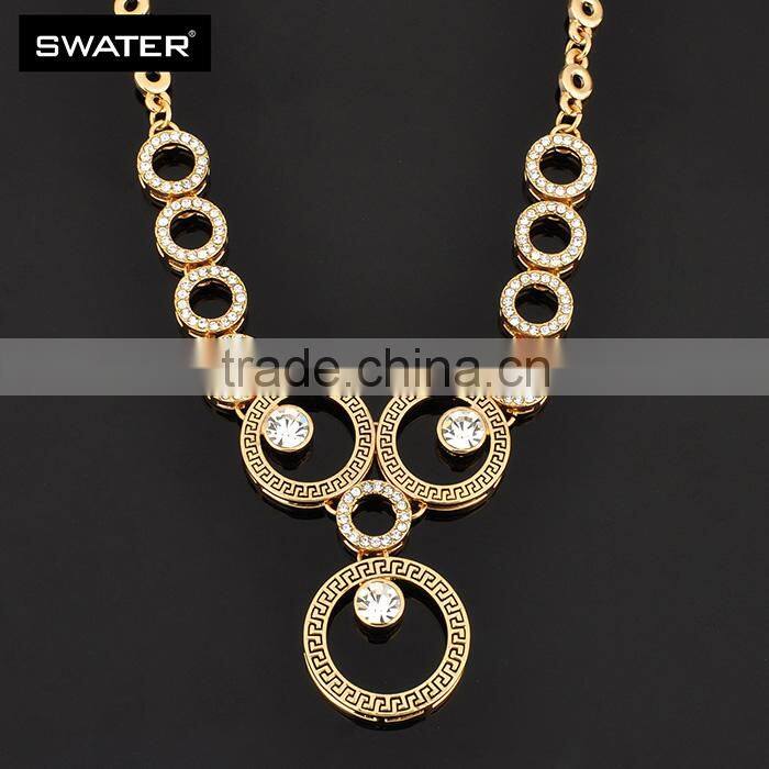 2016 Brand New Circles Jewelry Sets Dubai Custom Jewelry Set