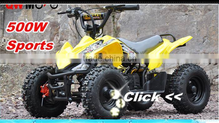 QWMOTO CE Yellow Hunter 200CC 250CC Adult Quad Bike Cheap Gas ATV 250cc