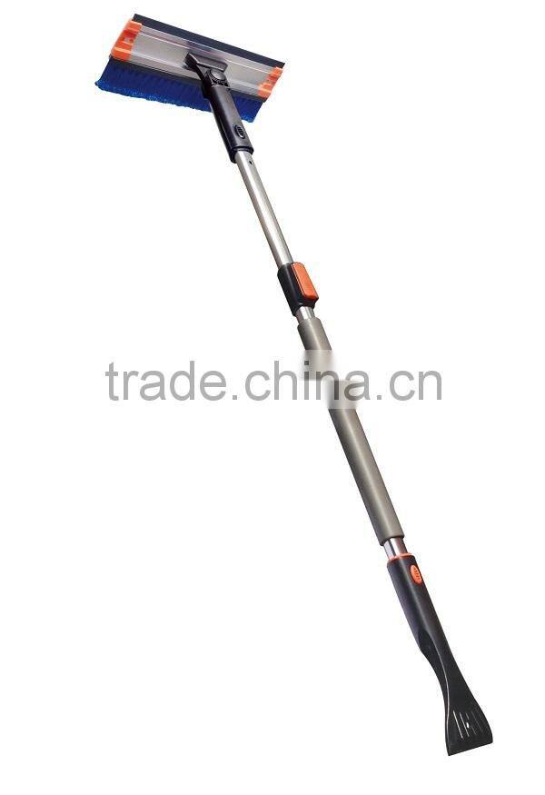 Telescopic Snow Shovel with Brush