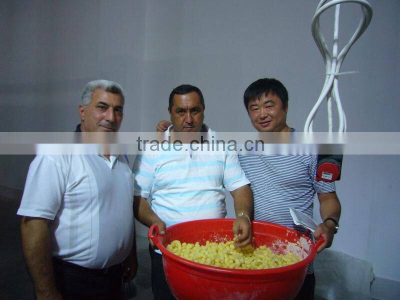 automatic puff corn snacks making machine