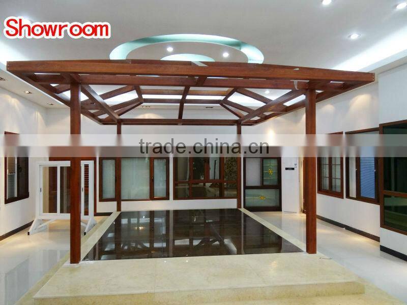 Wanjia good pvc profile interior glass french doors