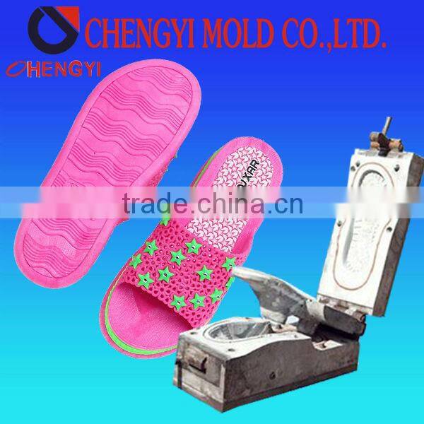 2014 PVC air blowing footwear mold for ladies