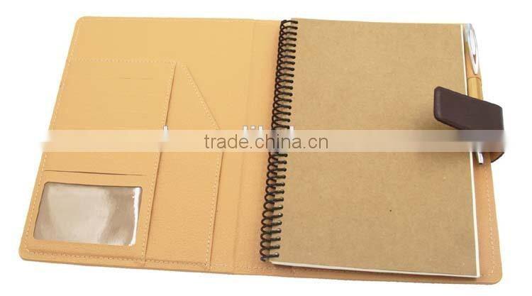High grade eco notebook with pen