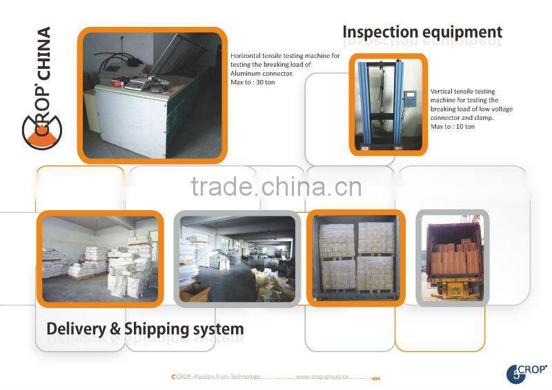 Flexible stranded copper connector with lugs