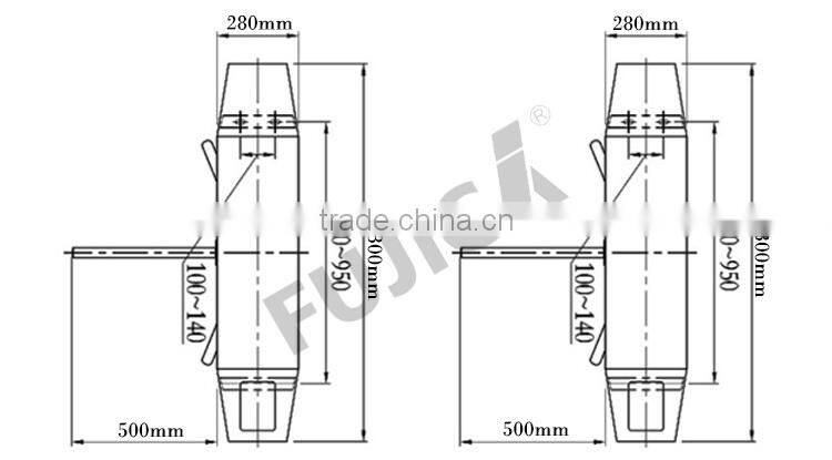 Access control price tripod turnstile gate
