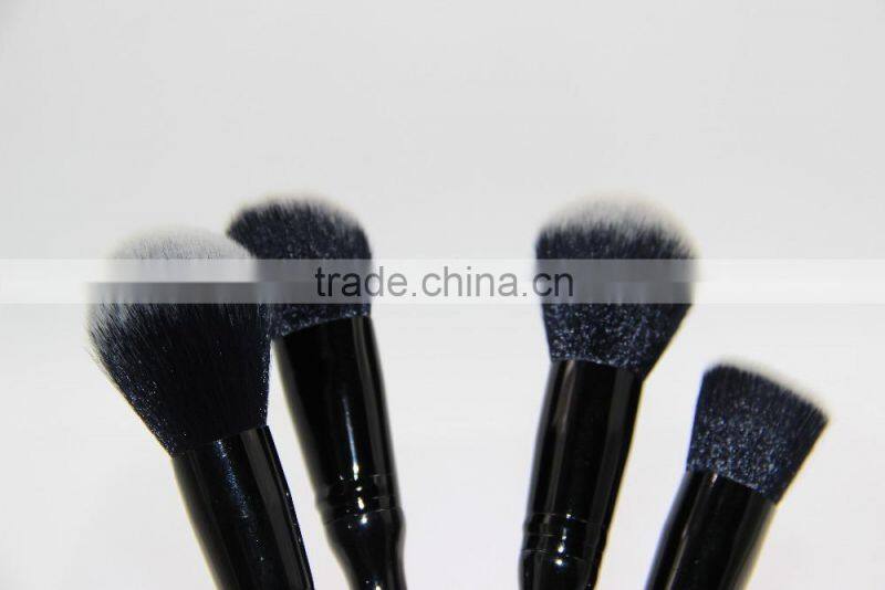 YMC Multi-Function Pro 4pcs black makeup brush set