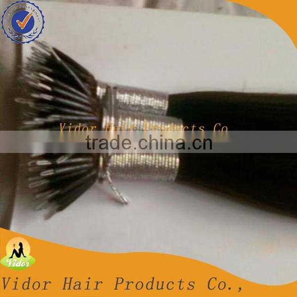 Double Drawn 20''1g/strand Remy Nano Ring Hair