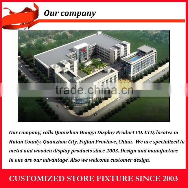 Durable accessories hanging bracket display