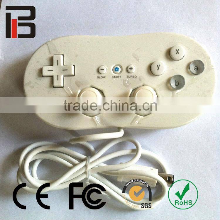 HOT selling on USA market for wii classic controller for wii with retail package