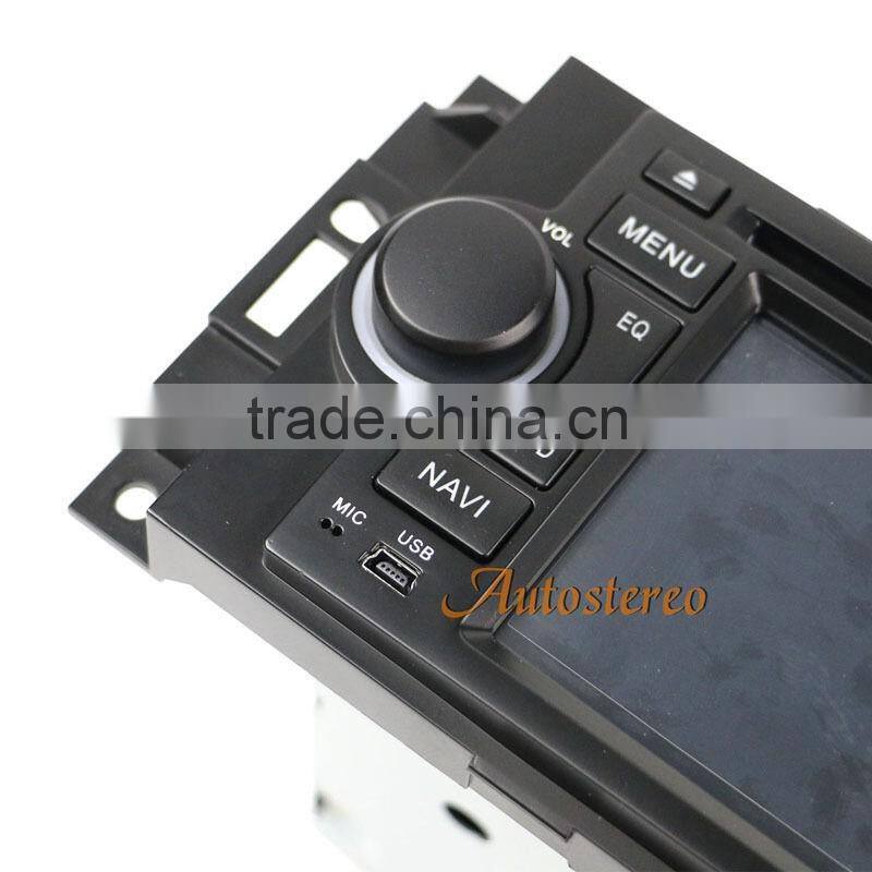 Wince CE6.0 Car Multimedia GPS Navigation System For Jeep Dodge Chrysler car DVD Player video car stereo With Radio 3G BT TV