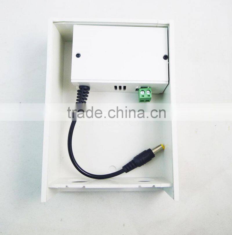 Waterproof Outdoor Power Supply 110V 220V AC to 12V 3A for cctv camera