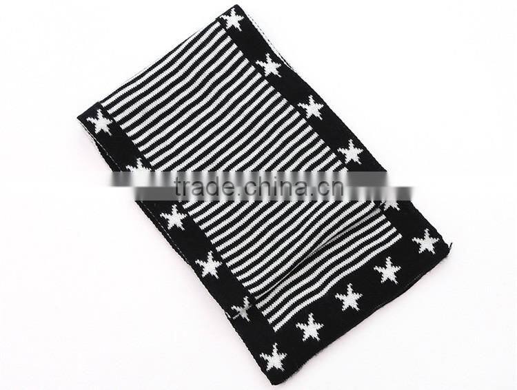 Knitted wool fabric kids scarf wholesale