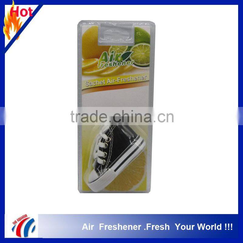 new design Colorful Shoe Hanging Car Air Freshener