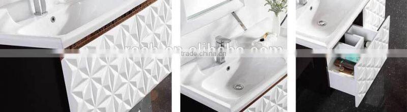 ROCH 8006 Spain Design Wooden Bathroom Vanity Furniture With Cabinet