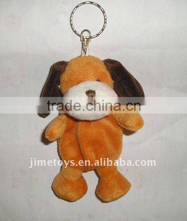 JM8222 plush bear keychain
