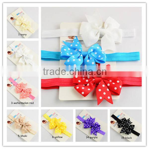 bowknot kids bow headbands for girls headband bows