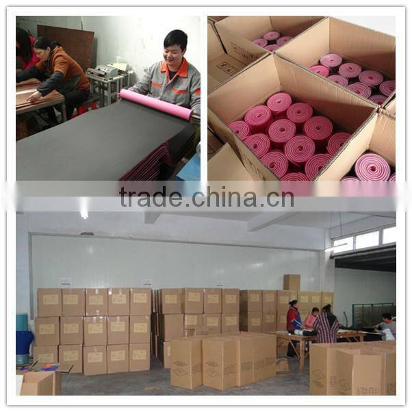 Custom label double yoga mat