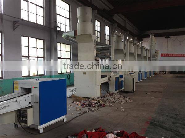 Textile/fabric/cotton recycling production line