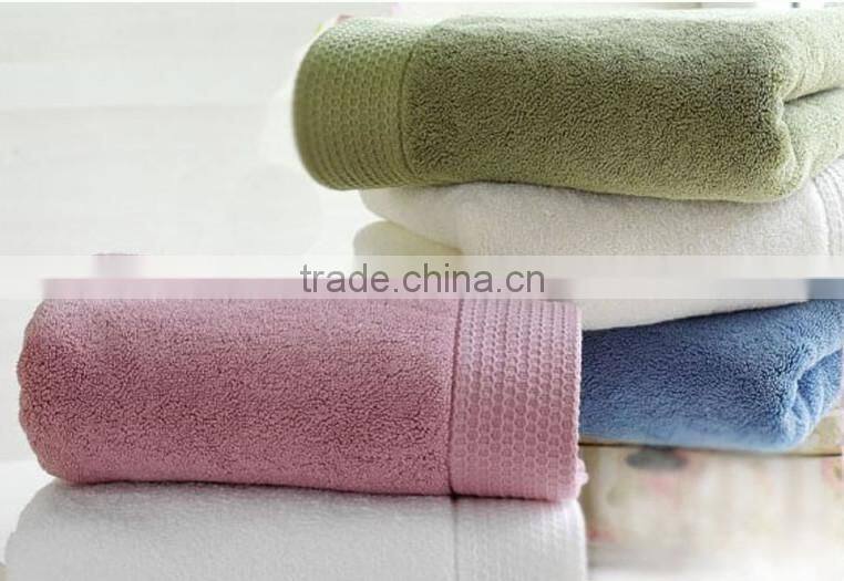 100% Cotton Customized Embroidery Logo 16S Hand Towel Sets