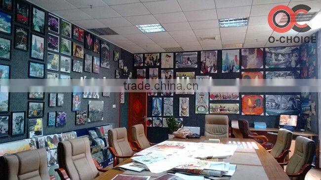 2015 Fashion emboss canvas painting art of car