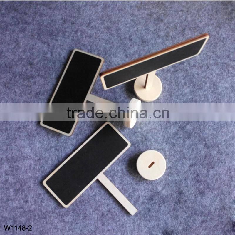 Creative mini blackboard message standard price card table vertical blackboard Decoration