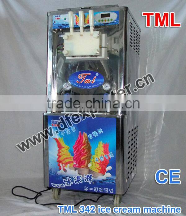 TML342 brand rainbow high quality ice cream machine