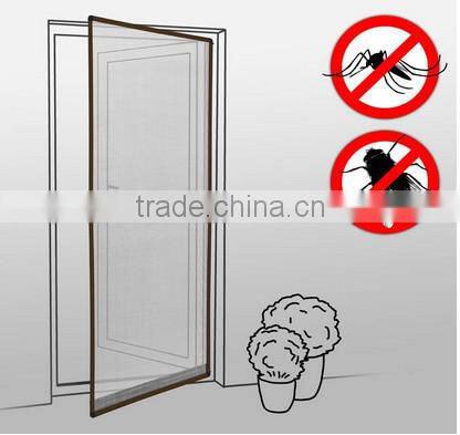 door screen with aluminum frame for doors fly screen curtain bug netting