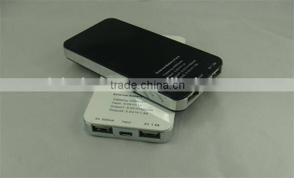 2014 NEWEST best Quality External Portable Mobile Battery bank, screen advertising power bank,