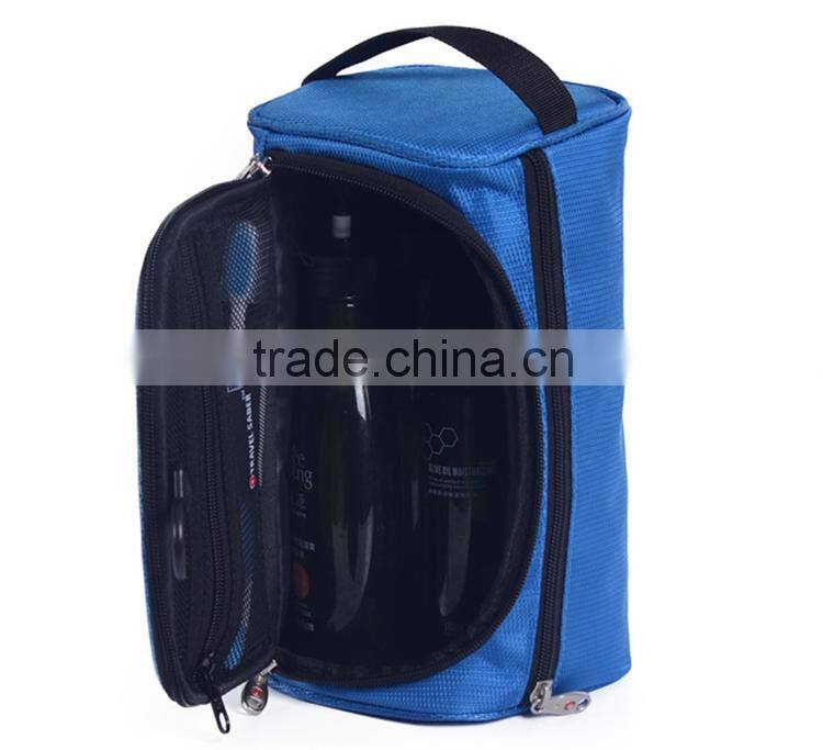 High Quality Cosmetic Oxford Pouch,Square Bottom Lock Pouch