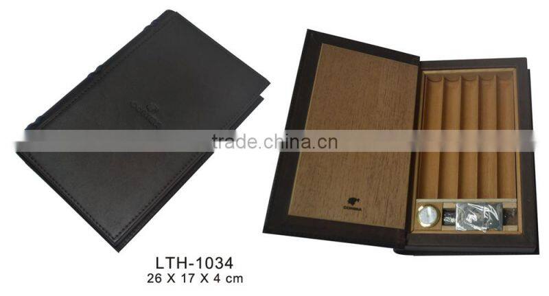Cohiba set leather cigar travel case