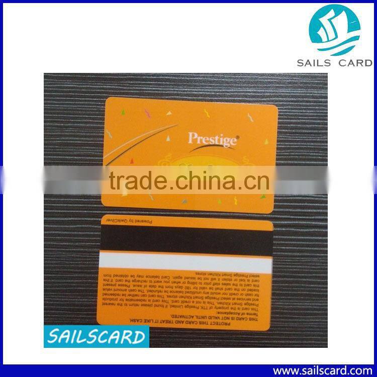 Wholesale plastic VIP cards CMYK color printing direct factory price