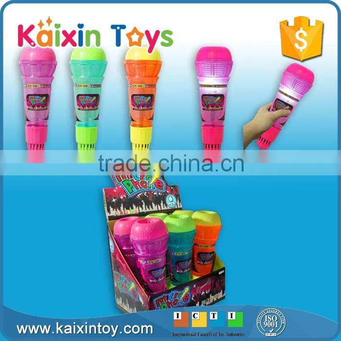 New microphone kids light up toys with light EN71