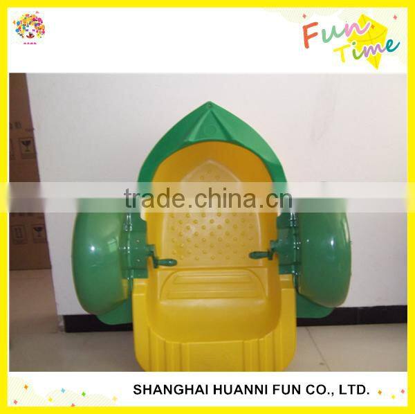 Attractive aqua toy children paddle wheel boat water bike
