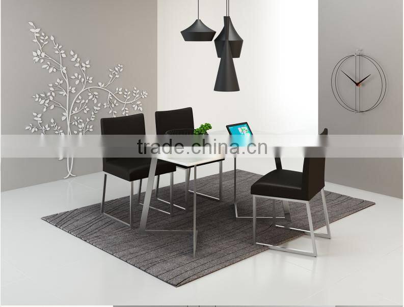 Stainless Steel Dining Table And Chair