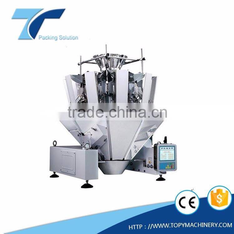 Canton Fair Best Selling Automatic Vertical Form Fill Seal Food Packing Machine With Multihead Weigher
