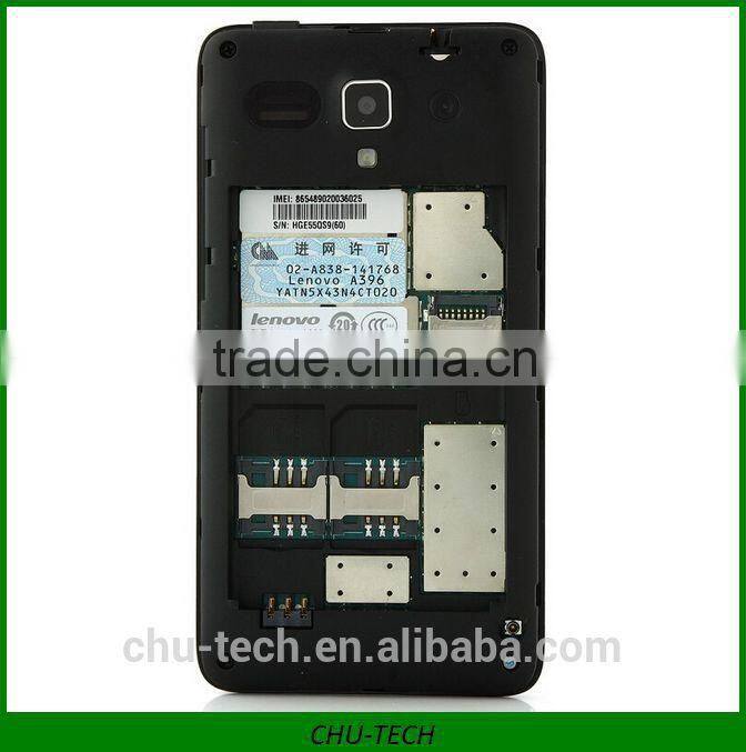 Lenovo A396 SC8830A Quad Core 1.2GHz Android 2.3 Smartphone 4.0 Inch WVGA Screen 3G WIFI