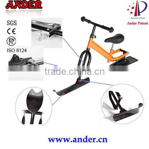 2 in 1 Children ski board Child ski scooter Kid snow sled (OEM/ODM)