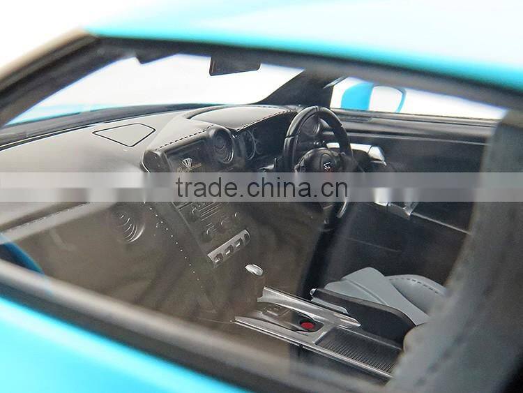 R35 1:18 LB WORKS BABYBLUE Top Quality Custome making 1/18 Diecast Toy Vehicle Model Car