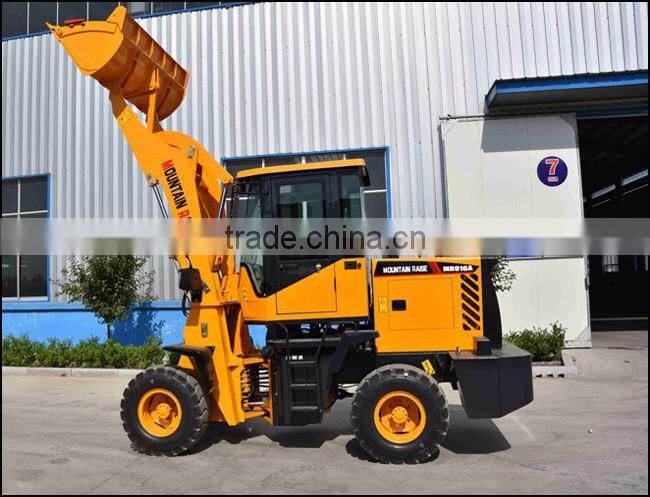 china ZL-10 new mini shovel laoder 4DW wheel loader