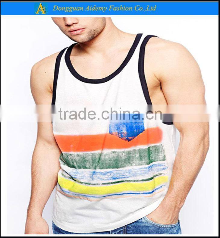 cheap price for wholesale plain white tank top