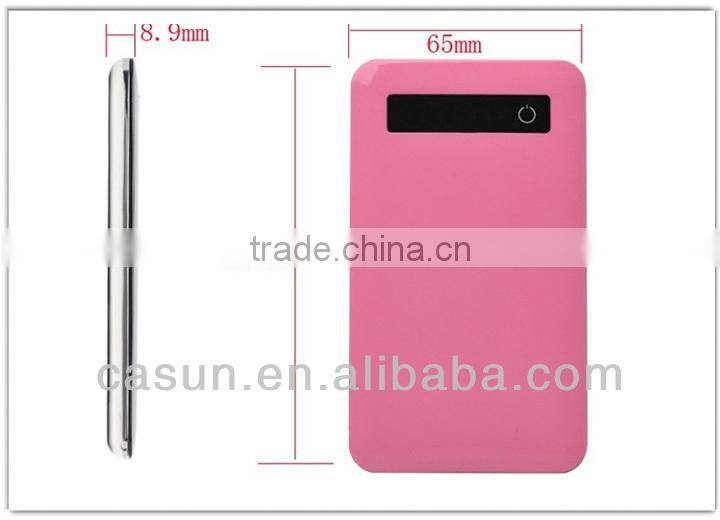 2016 cheap 2 in 1 power bank with real capacity