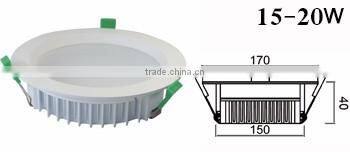 2.4G remoted controlled led dwonlight with SAA CE RoHS certification dimmable led downlight Color changable dimmable